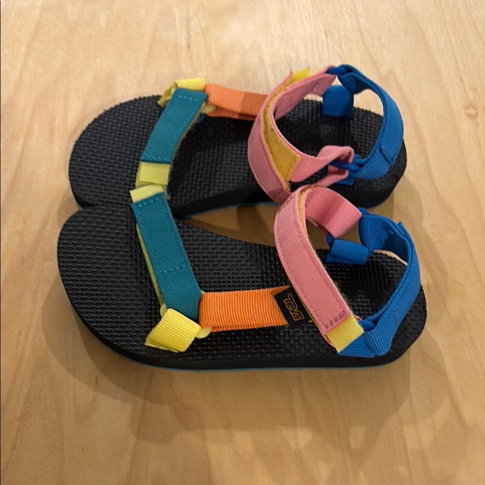 Teva Kids' Multicolor Sandals, Size 13 - Picture 3 of 6